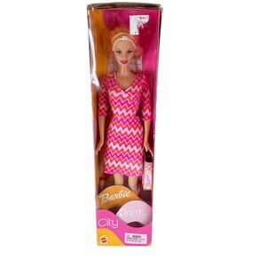 Y2K Mattel 12" City Pretty Barbie #B2821 (2002) NRFB